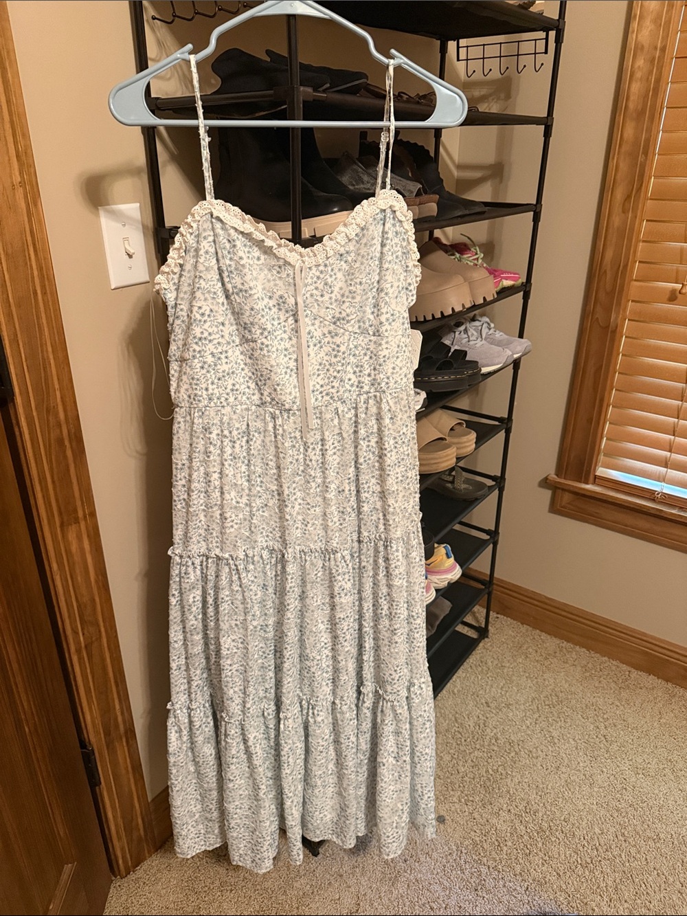 Altar'd State White Embossed Logo Tag